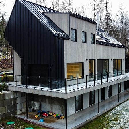 Chalet Flodhaus- Bord Riviere St-Maurice Saint Roch de Mekinac المظهر الخارجي الصورة