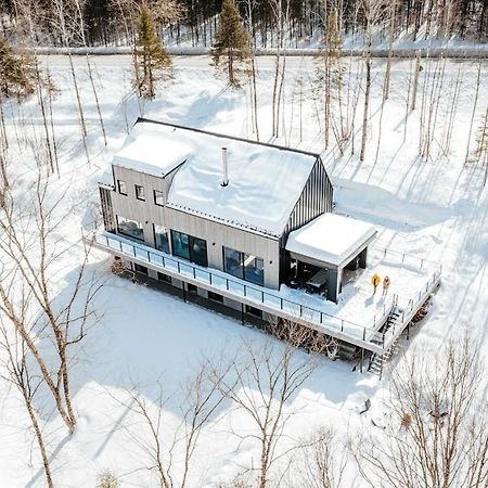 Chalet Flodhaus- Bord Riviere St-Maurice Saint Roch de Mekinac المظهر الخارجي الصورة
