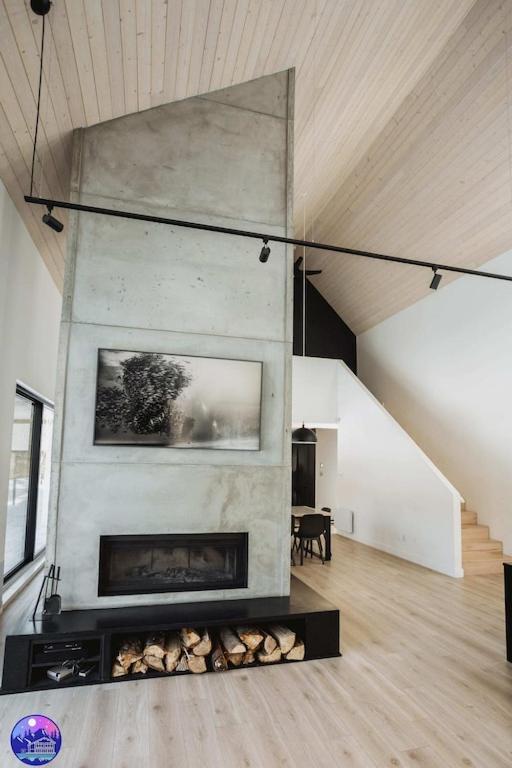 Chalet Flodhaus- Bord Riviere St-Maurice Saint Roch de Mekinac المظهر الخارجي الصورة