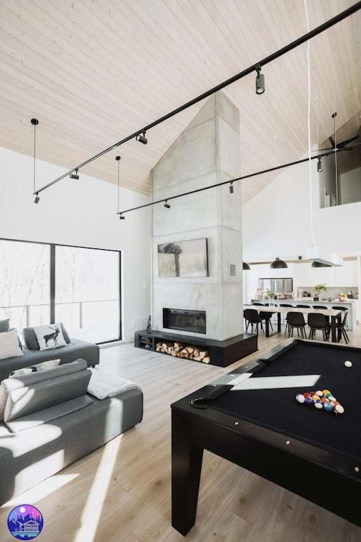 Chalet Flodhaus- Bord Riviere St-Maurice Saint Roch de Mekinac المظهر الخارجي الصورة